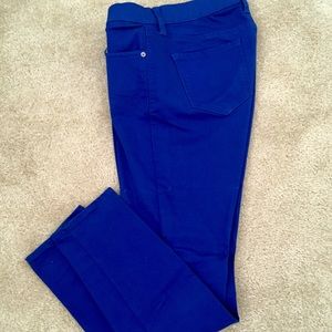 Colored skinny jeans